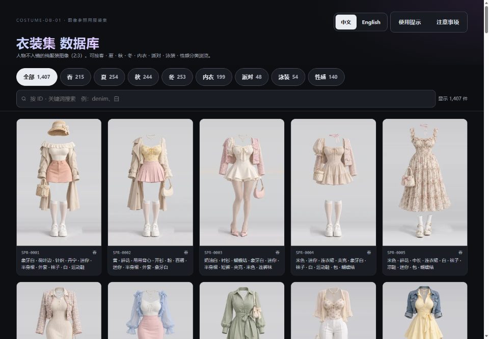 AI 女装试穿网站 - 效率工具网站作品封面